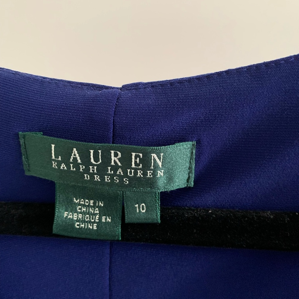 Lauren by Ralph Lauren 10 Royal Blue dress